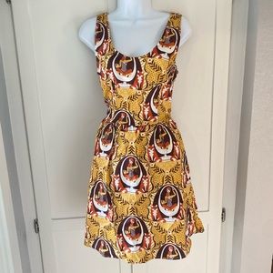Vintage Funky print gorgeous dress.  Women’s size Medium